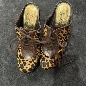 Sam Edelman high heeled mules/clogs